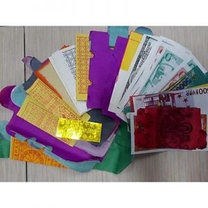 Set Giấy Cúng Gồm 12 Loại Tiền Vàng